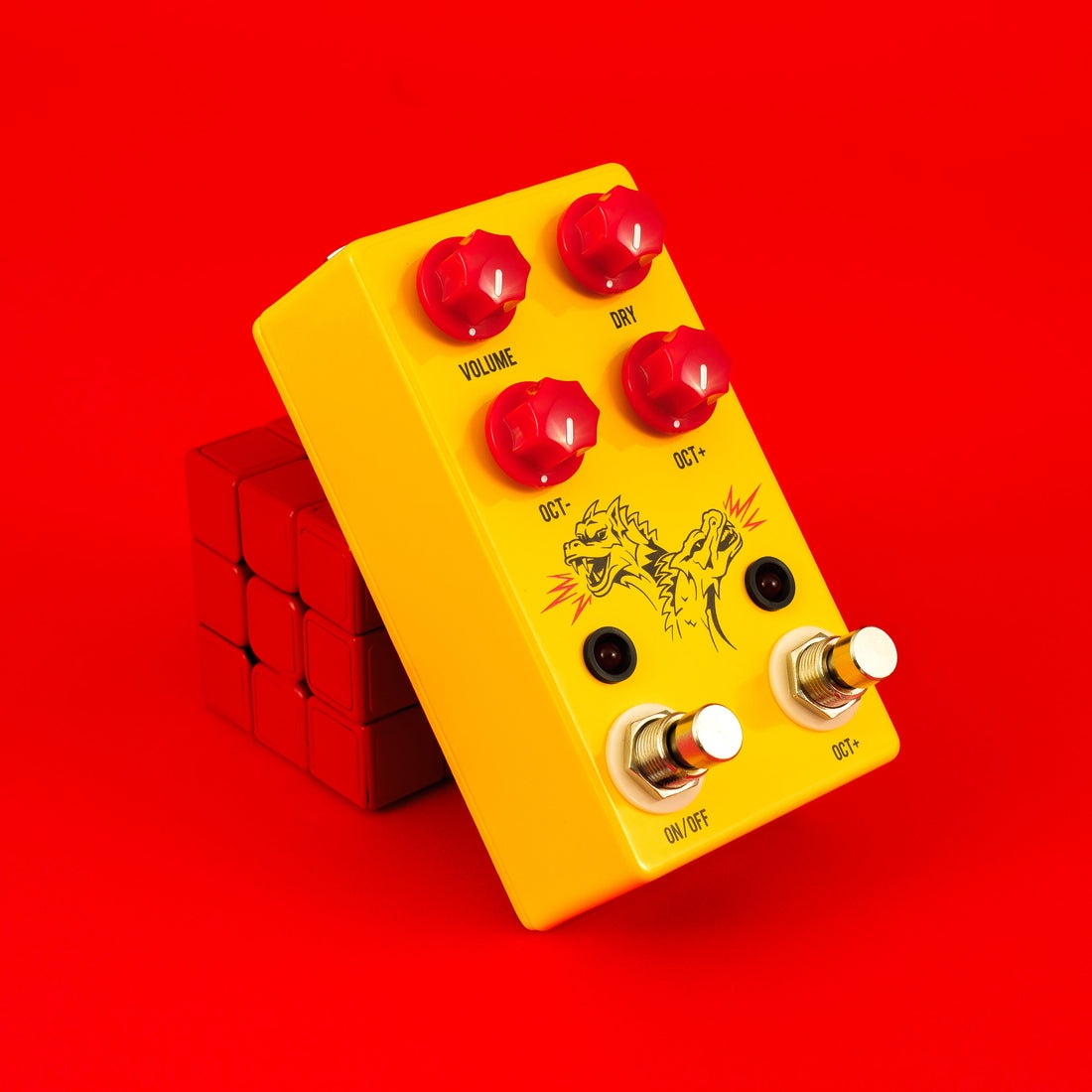 JHS Pedals オクターバー Double Dragon 【 エフェクター ダブルドラゴン 】【ピック10枚セット付き！ 】