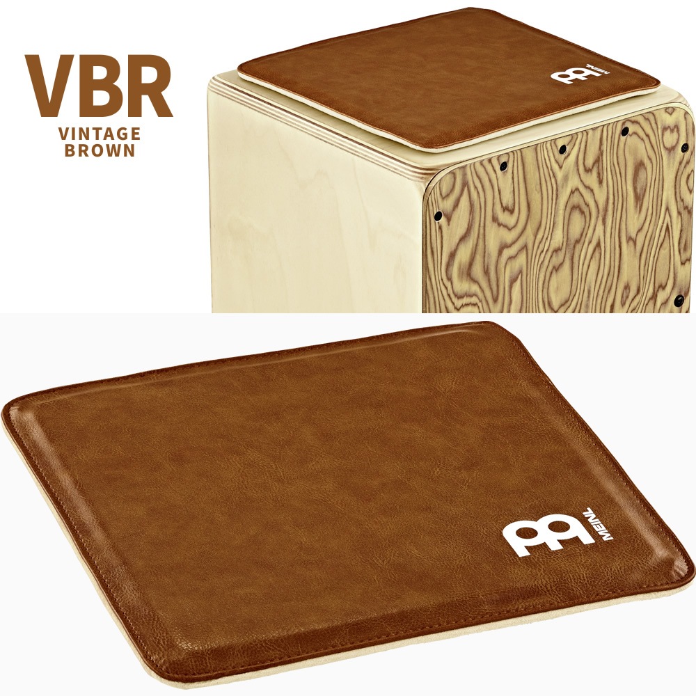 MEINL Percussion カホンシート  LCS-GR LCS-VBR LCS-VR 【マイネル パーカッション カホン用クッション カホン用座布団 Synthetic Leather Cajon Seat】