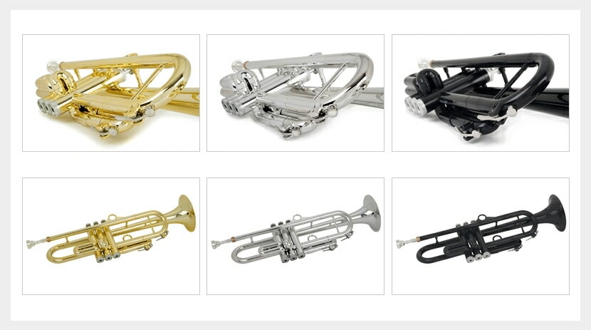 pTrumpet hyTech 入門セット (ピートランペット・ハイテック) プラスチック製トランペット 【pInstruments pトランペット プラスティック ABS】＊