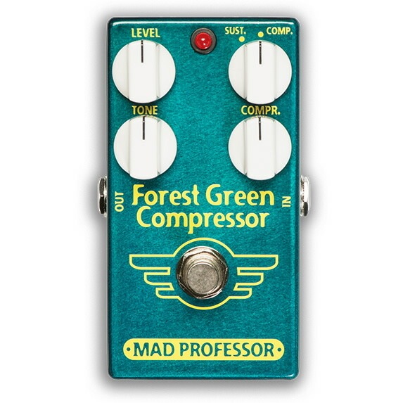 【ピック10枚セット付き!】MAD PROFESSOR エフェクター Forest Green Compressor FAC (FACTORY) フォレストグリーン コンプレッサー 【マッドプロフェッサー ファクトリー】