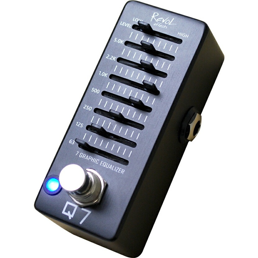 RevoL effects 7 GRAPHIC EQUALIZER (イコライザー) Q7 EEQ-01