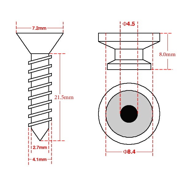 D'Addario ストラップロック Universal Strap Locks PWSLS03/NICKEL 【ダダリオ PWSLS3