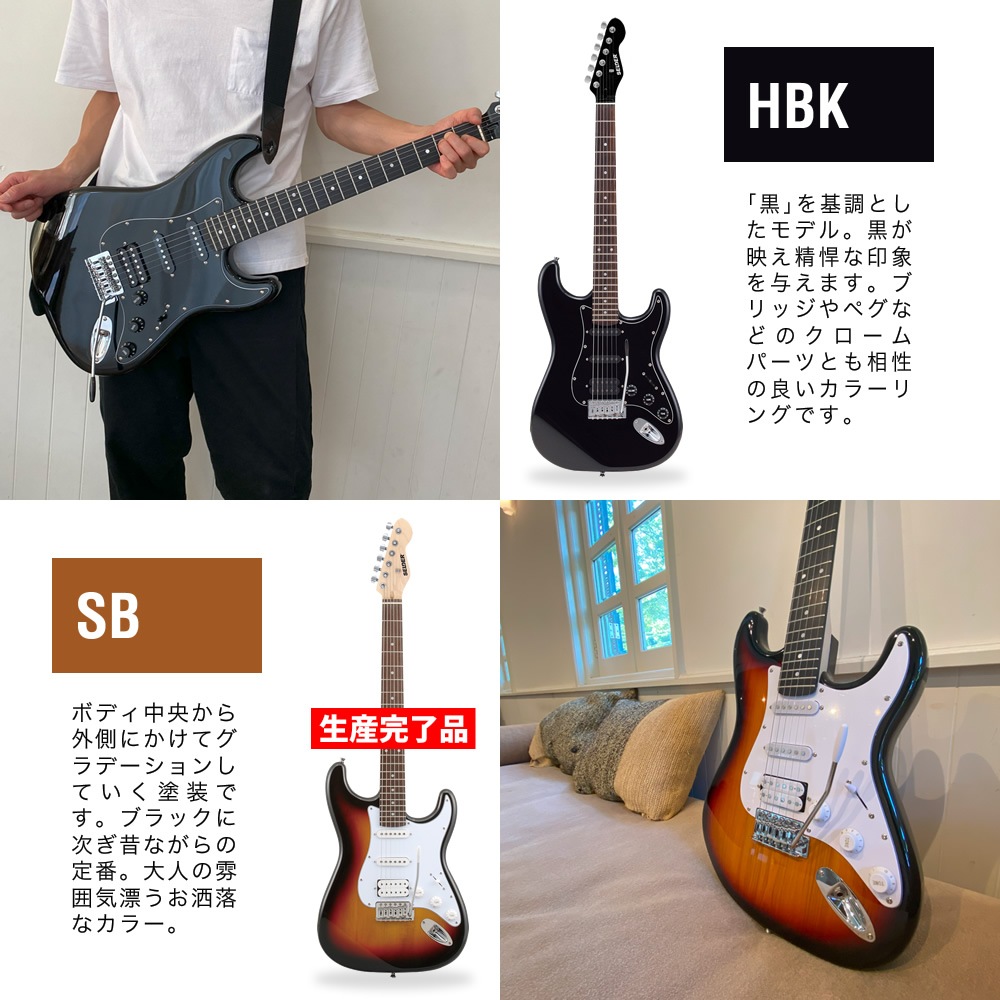 エレキギター SELDER STH-20 リミテッドセット 【セルダー