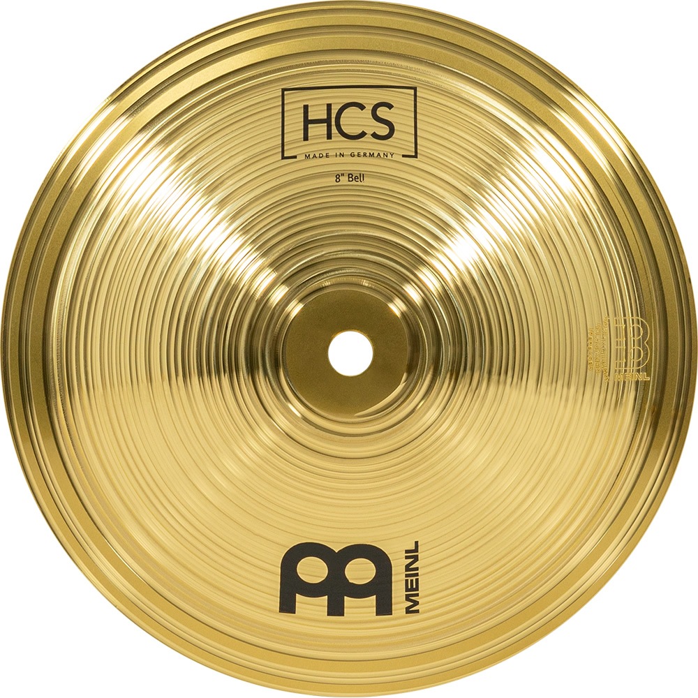 美品　Meinl マイネル　Candela カンデラ　シンバル　12inch MEINL Cymbals ベルシンバル HCS シリーズ 8