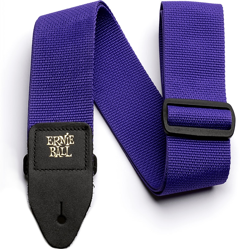 ERNIE BALL ギターストラップ PURPLE #4045 POLYPRO STRAP 【アーニーボール ポリプロストラップ パープル】【ゆうパケット対応】