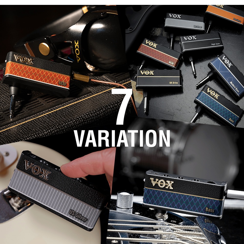 VOX ヘッドフォンアンプ amPlug3 ヘッドフォン+AUXケーブルセット【ボックス アンプラグ3 AP3-AC AP3-UD AP3-US AP3-BQ AP3-HG AP3-BA AP3-MB HPCT1 TD10SMSM】