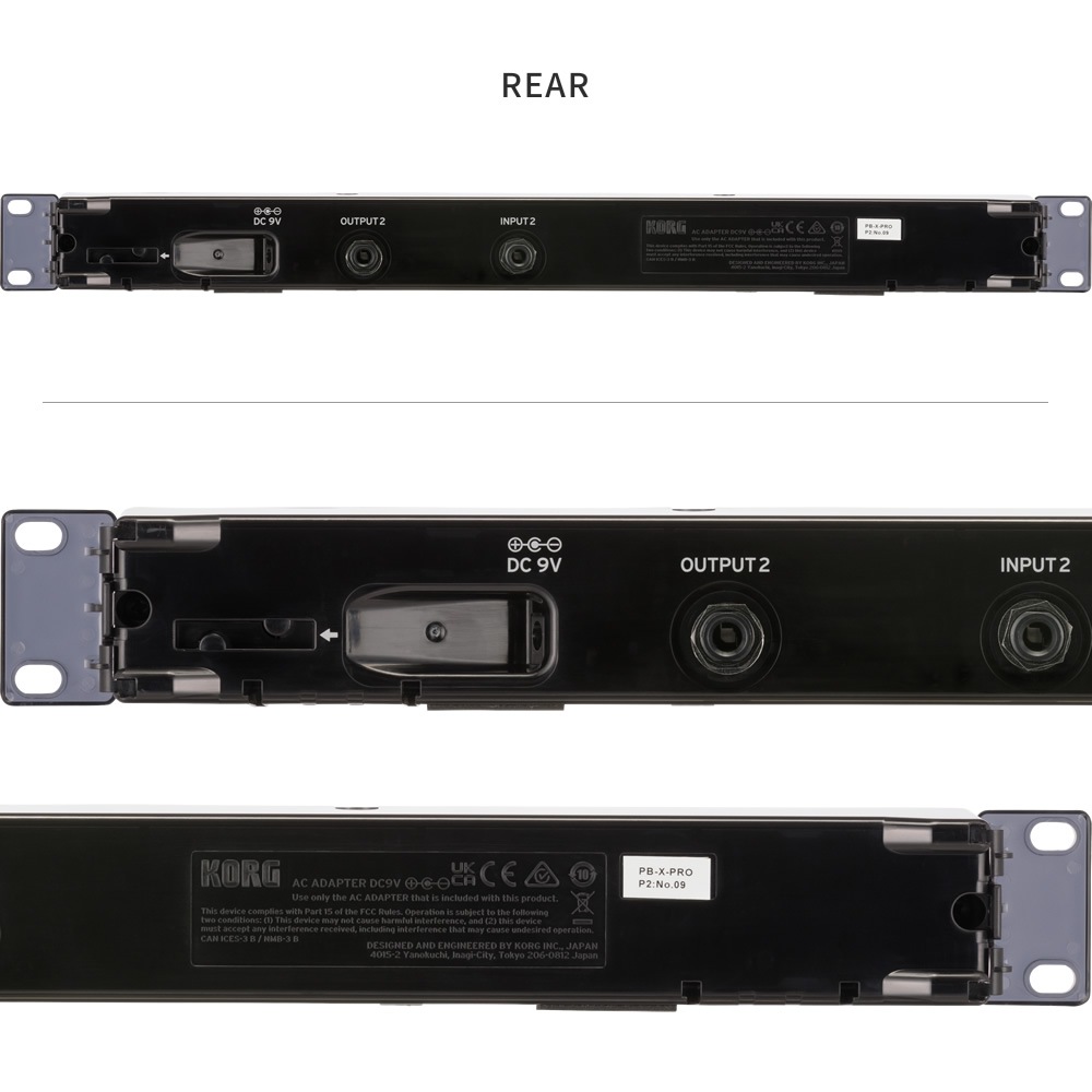 REXER ワイヤレス B15 KORG チューナー 2U ラック セット REXER ワイヤレス B15 KORG チューナー 2U ラック セット REXER