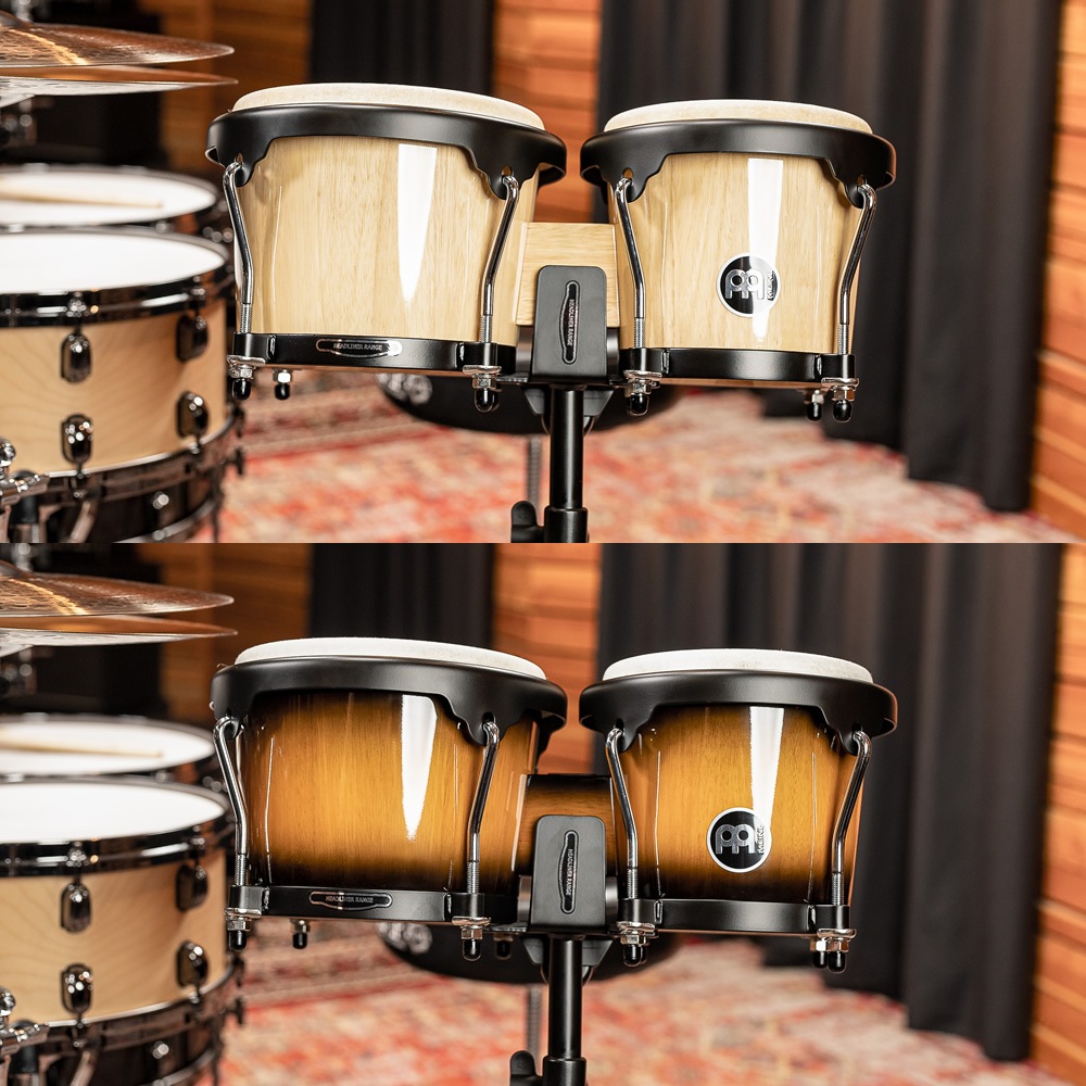 MEINL Percussion ヘッドライナーシリーズ ボンゴ HB100 + 純正