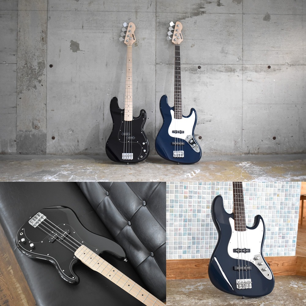 エレキベース SELDER PB-30/JB-30 VOX amPlug3セット 初心者セット【ボックス ヘッドフォンアンプ アンプラグ3 AP3-BA AP3BA AP3-MB AP3MB】【大型荷物】