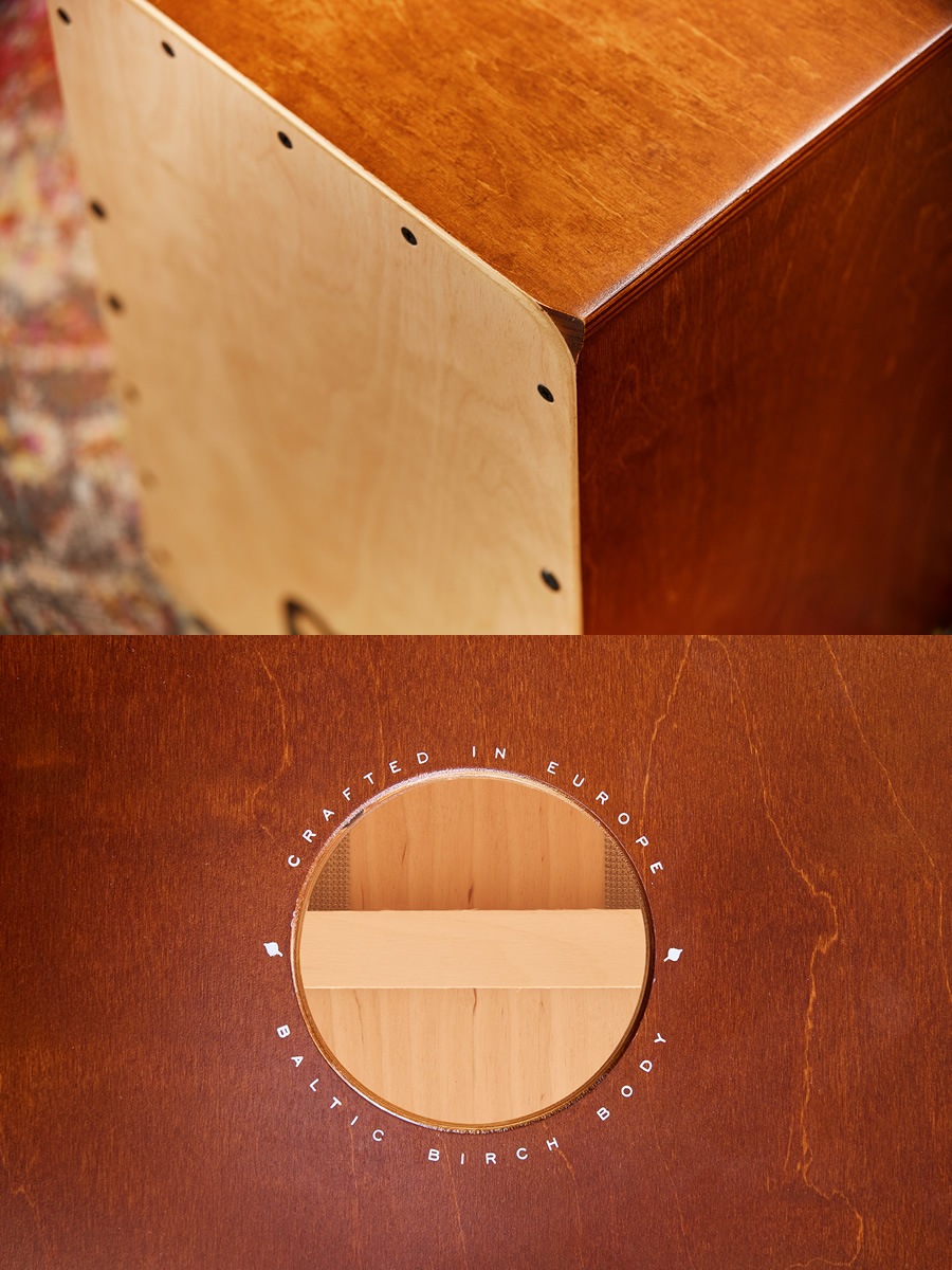 MEINL Percussion カホン Snarecraft Series SC80AB-B【マイネル パーカッション スネアクラフト Cajon】