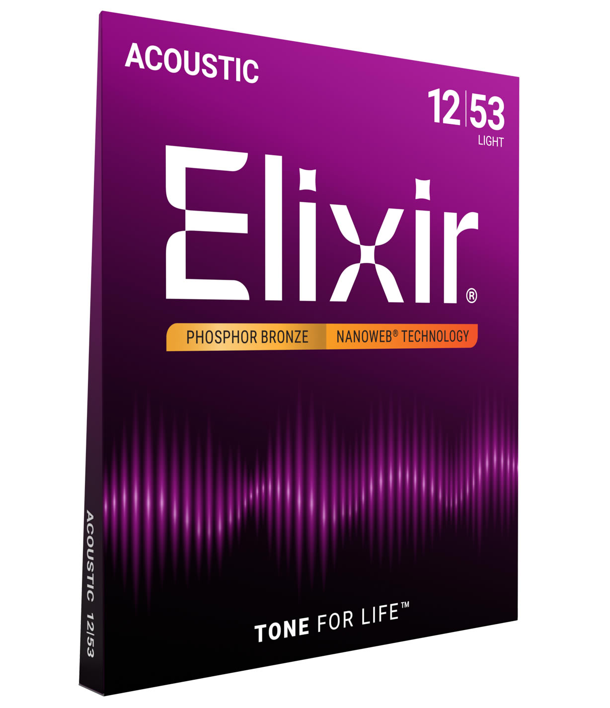 FERNANDES パープルエレキギター　弦エリクサーに交換済み。最終値下げ！ Elixir エリクサー アコースティックギター弦 ナノウェブ Light [.012