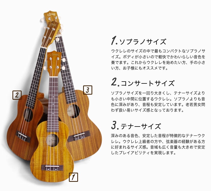 S.Yairi ウクレレ YU-T-01K 入門ライトセット（テナーサイズ、全長約67cm、コア材、ギアペグ仕様)【ヤイリ YUT01K 初心者セット】