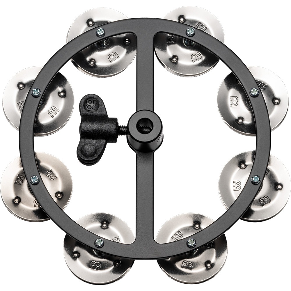 MEINL ハイハットタンバリン Headliner シリーズHihat Tambourine Stainless Steel 1row HTHH1BK 【マイネル パーカッション】