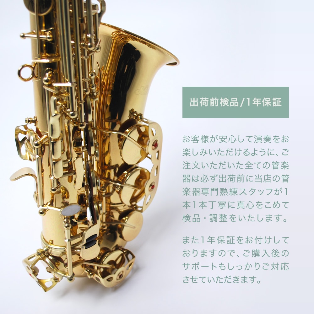 Soleil アルトサックス 初心者 入門セット SAL-1【ソレイユ 管楽器 吹奏楽 サックス SAX SAXOPHONE サクソフォン サクソフォーン】