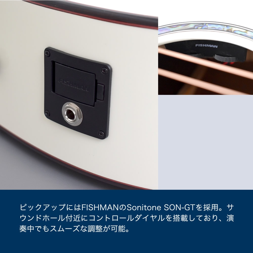 エレアコ S.Yairi YATK-1400EC 単品(ソフトケース付属)【Advanced Series ヤイリ  アコースティックギター アコギ YATK-1400EC トップ単板】【大型荷物】