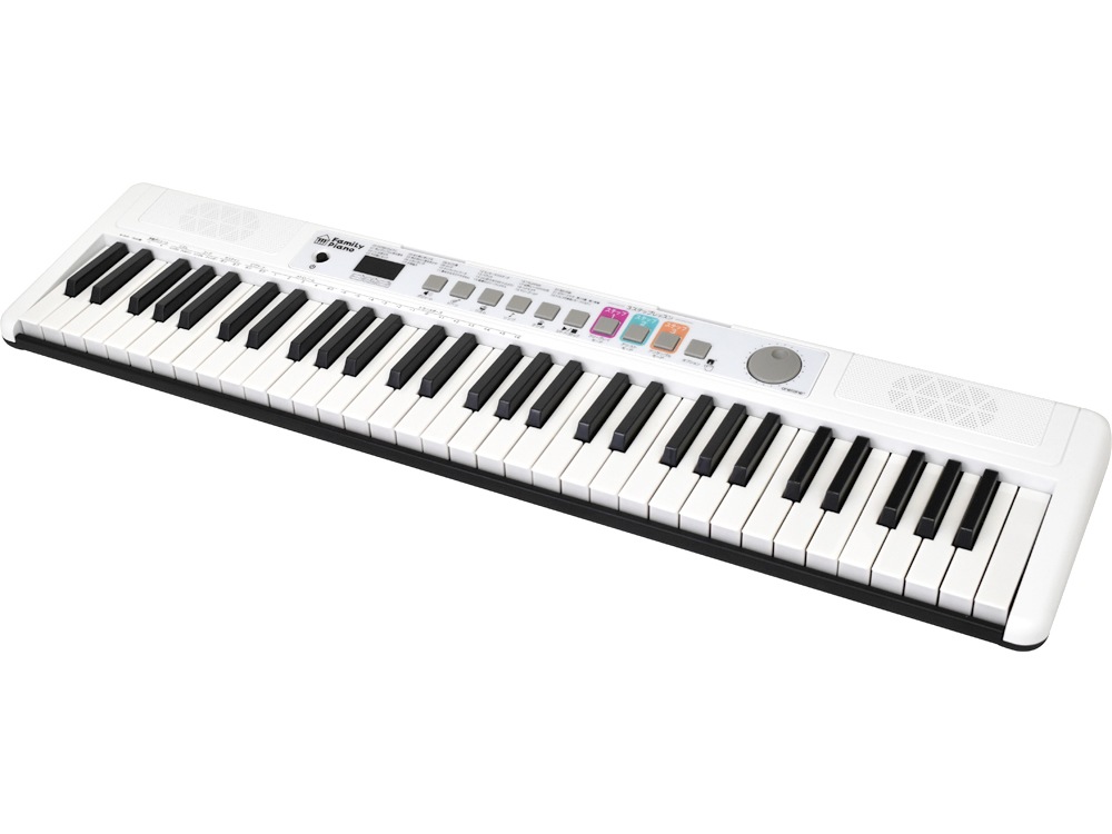 光鍵盤 キーボード 61鍵盤 onetone FamiLy Piano OTFP-100 【  ファミリーピアノ ワントーン ピアノ 光る ナビゲーション レッスン ライト 軽量 電子 デジタル OTFP100 プレゼントに最適 】