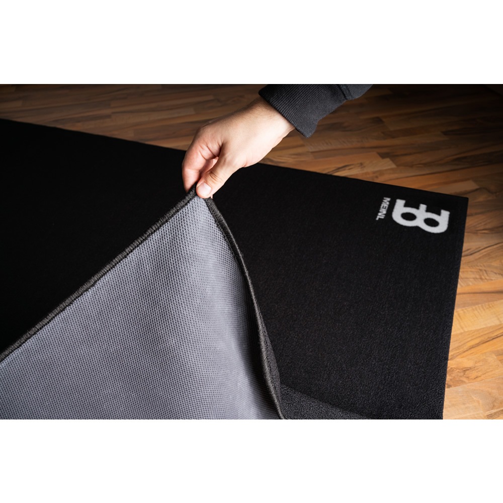 MEINL ドラムラグ Black/White 200x160cm MDR 【 マイネル ドラムマット スタンダードサイズ ブラックホワイト DRUM RUG 】