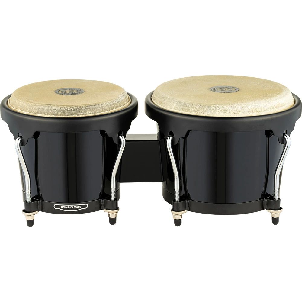 MEINL ヘッドライナーシリーズ/ファイバーグラスボンゴ HFB100BK【マイネル パーカッション】