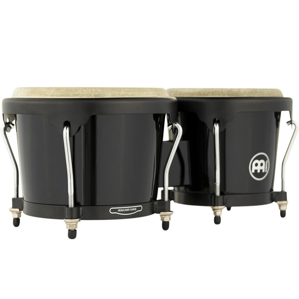 MEINL ヘッドライナーシリーズ/ファイバーグラスボンゴ HFB100BK【マイネル パーカッション】