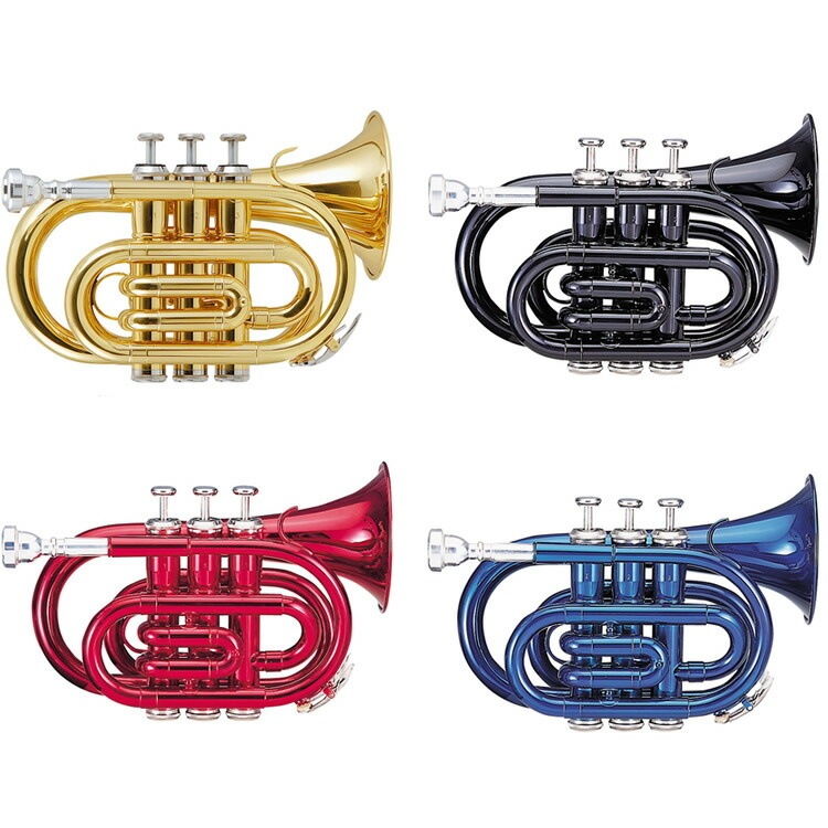 Soleil ポケット トランペット STR-1P (単品)【ソレイユ STR1P 管楽器