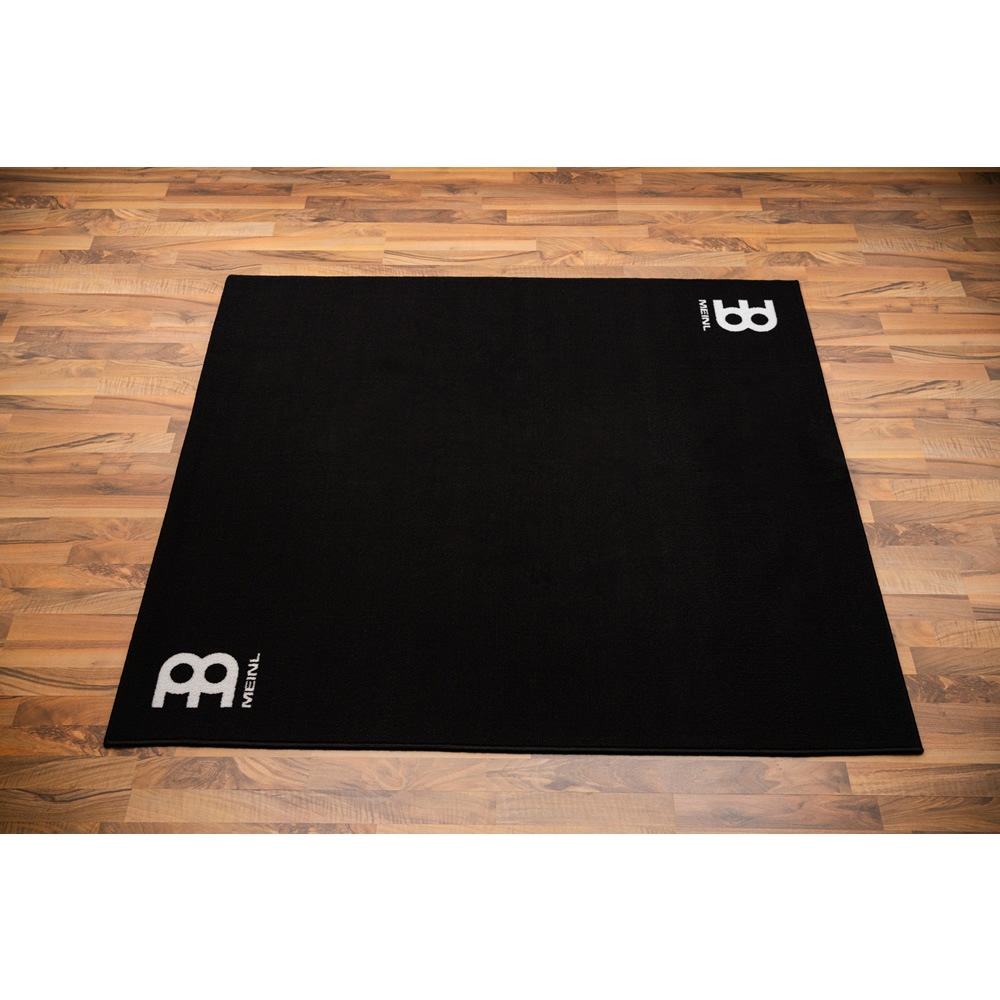 MEINL ドラムラグ Black/White 160x140cm MDRS 【 マイネル ドラムマット スモールサイズ ブラックホワイト DRUM RUG 】