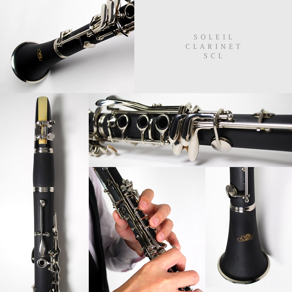 Soleil (ソレイユ) クラリネット 初心者入門セット SCL-1 [B♭]【吹奏楽 管楽器 clarinet ソレイユ SCL1 】