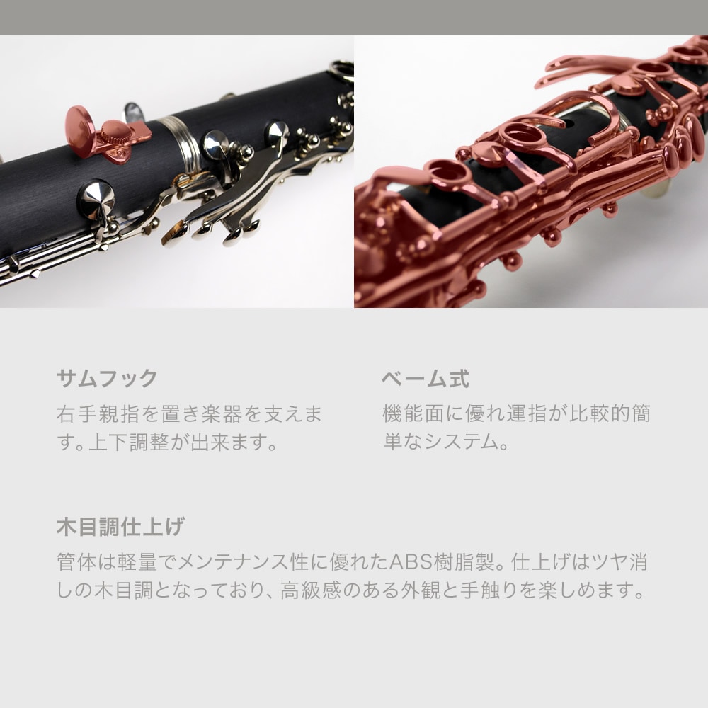 Soleil (ソレイユ) クラリネット 初心者入門セット SCL-1 [B♭]【吹奏楽 管楽器 clarinet ソレイユ SCL1 】