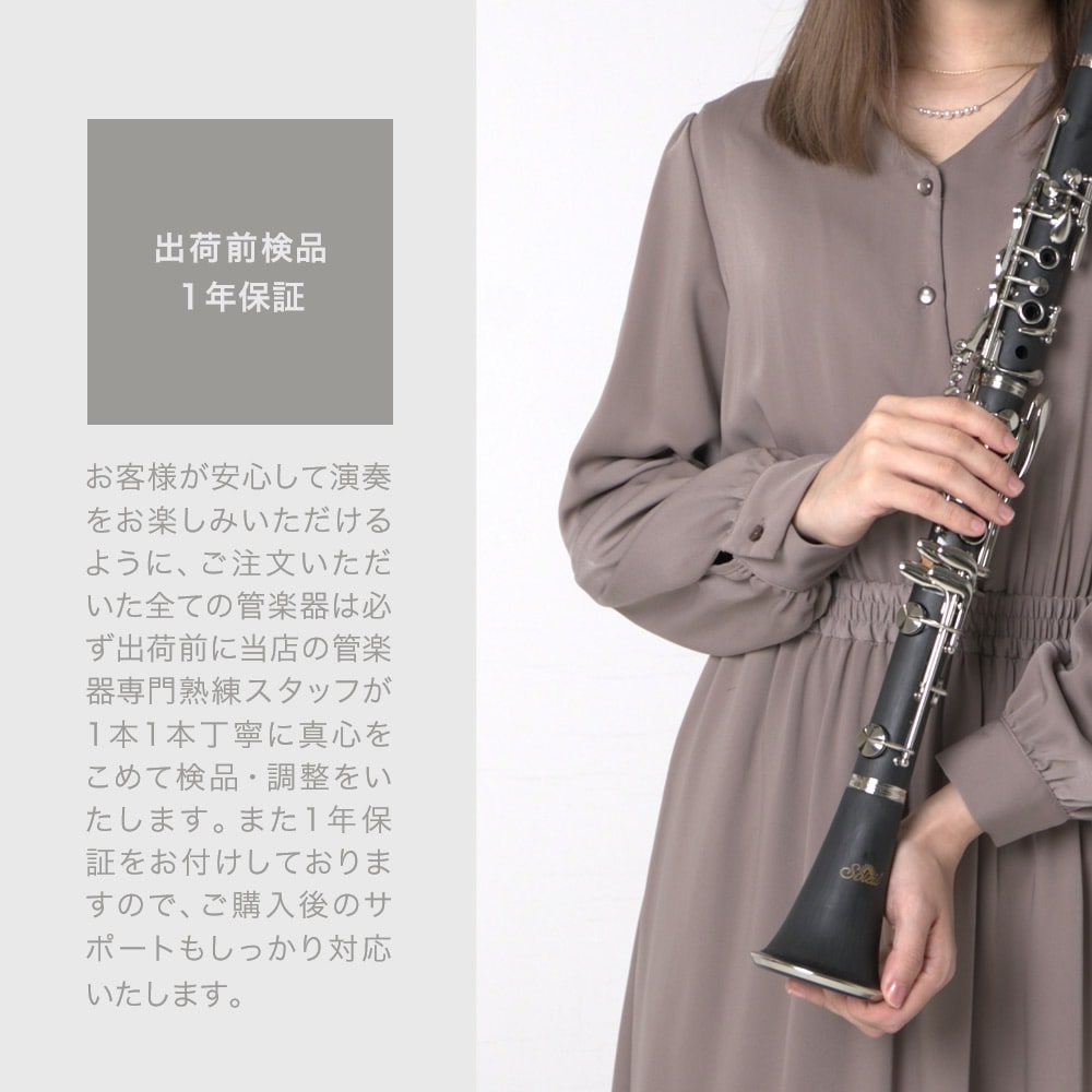 Soleil (ソレイユ) クラリネット 初心者入門セット SCL-1 [B♭]【吹奏楽 管楽器 clarinet ソレイユ SCL1 】