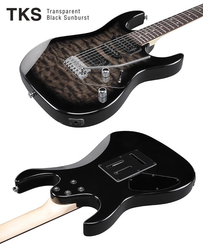 GIO Ibanez ジオアイバニーズ エレキギター GRX70QA VOXアンプ