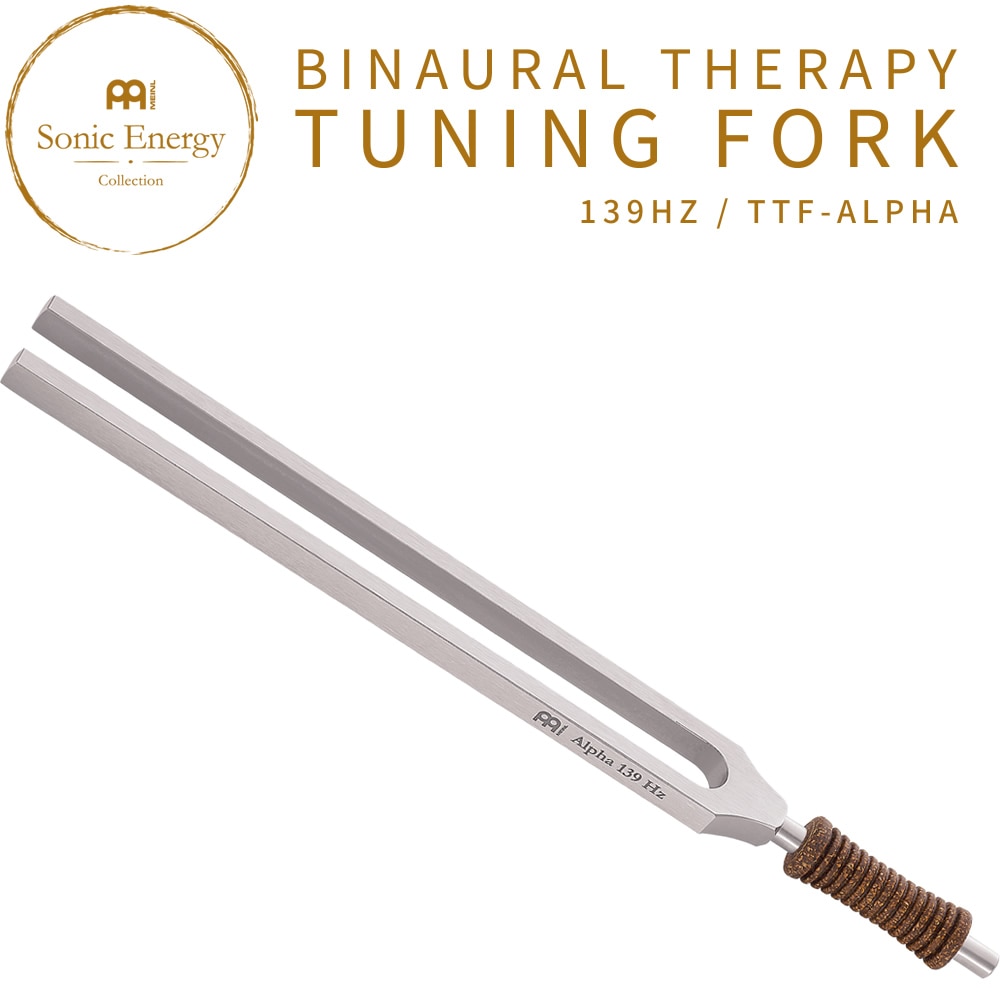 MEINL Sonic Energy バイノーラル・セラピー・チューニングフォーク 139Hz TTF-ALPHA 【 マイネル ソニックエナジー TTFALPHA TTF128 BINAURAL THERAPY TUNING FORKS アルファ波 音叉 ヨガ ヒーリング 瞑想 リラックス サウンドバス 】