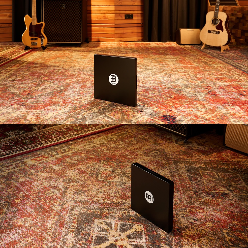 MEINL Percussion トラベルカホン + 専用ケース + フットタンバリン