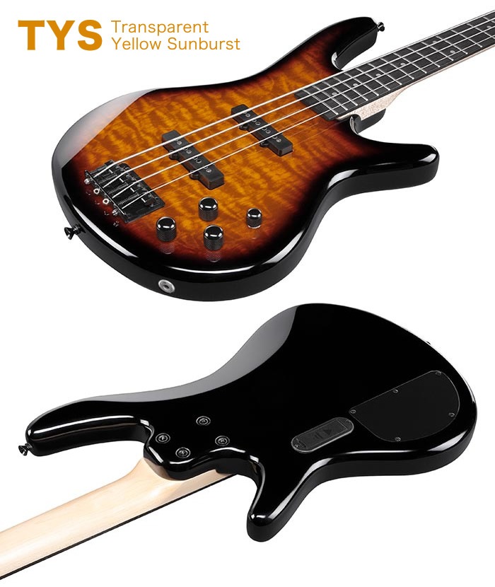 GIO Ibanez ジオアイバニーズ エレキベース GSR280QA VOXアンプ(Pathfinder10 Bass)入門セット【大型荷物】