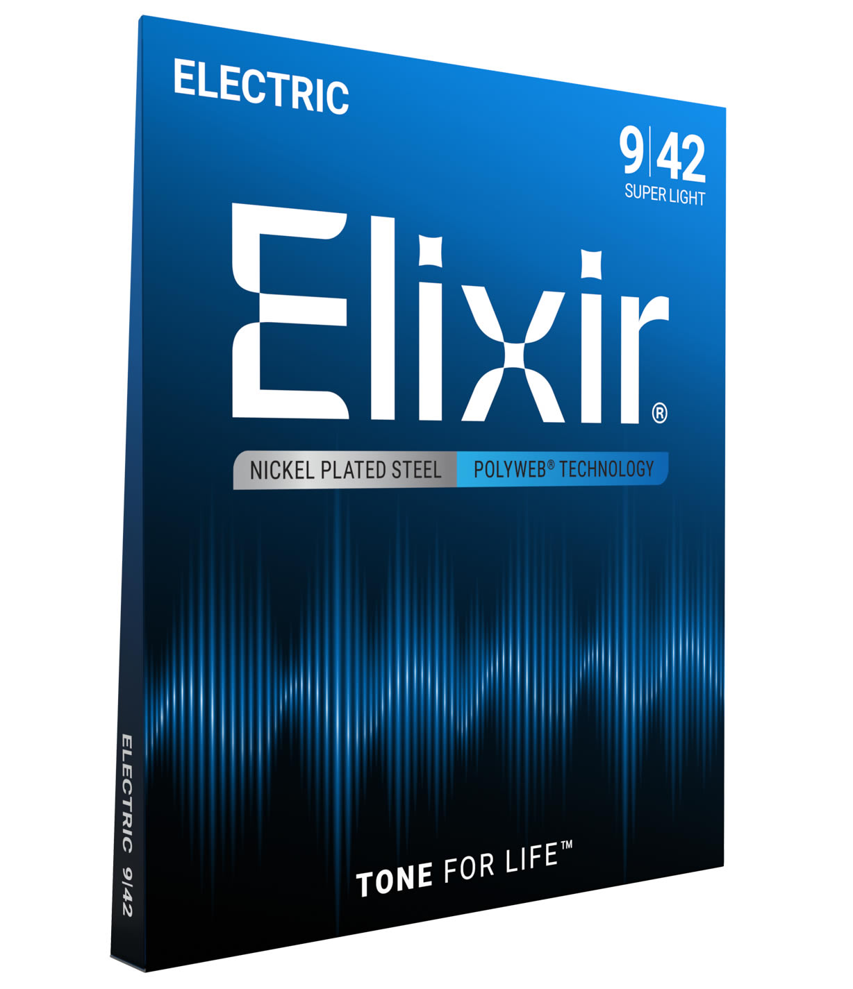 Elixir エリクサー エレキ弦 ポリウェブ Super Light [.009-.042