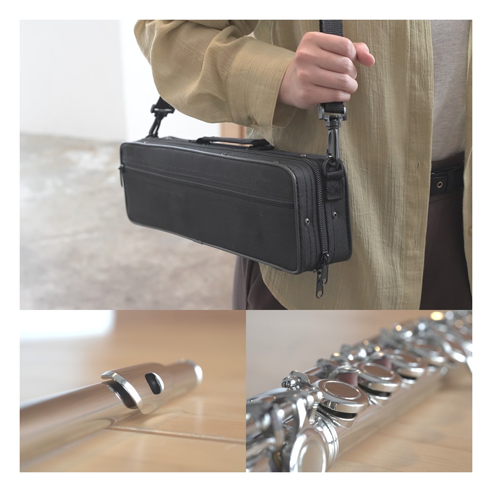 Soleil フルート SFL-1 単品(専用ケース、その他付属品付き)【ソレイユ SFL1 木管楽器 FLUTE】