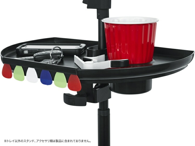 GATOR Frameworks アクセサリートレイ GFW-MICACCTRAYXL【ゲーターフレームワークス マイクスタンドアクセサリー ピックホルダー搭載 GFWMICACCTRAYXL】