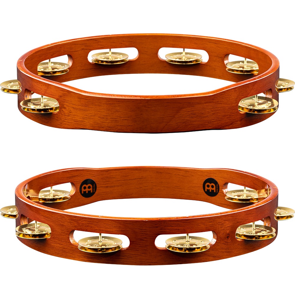 MEINL レギュラーウッドタンバリン/1row  Brass jingles TA1B-AB 【マイネル パーカッション】