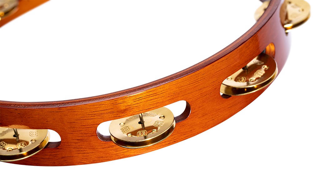 MEINL レギュラーウッドタンバリン/1row  Brass jingles TA1B-AB 【マイネル パーカッション】