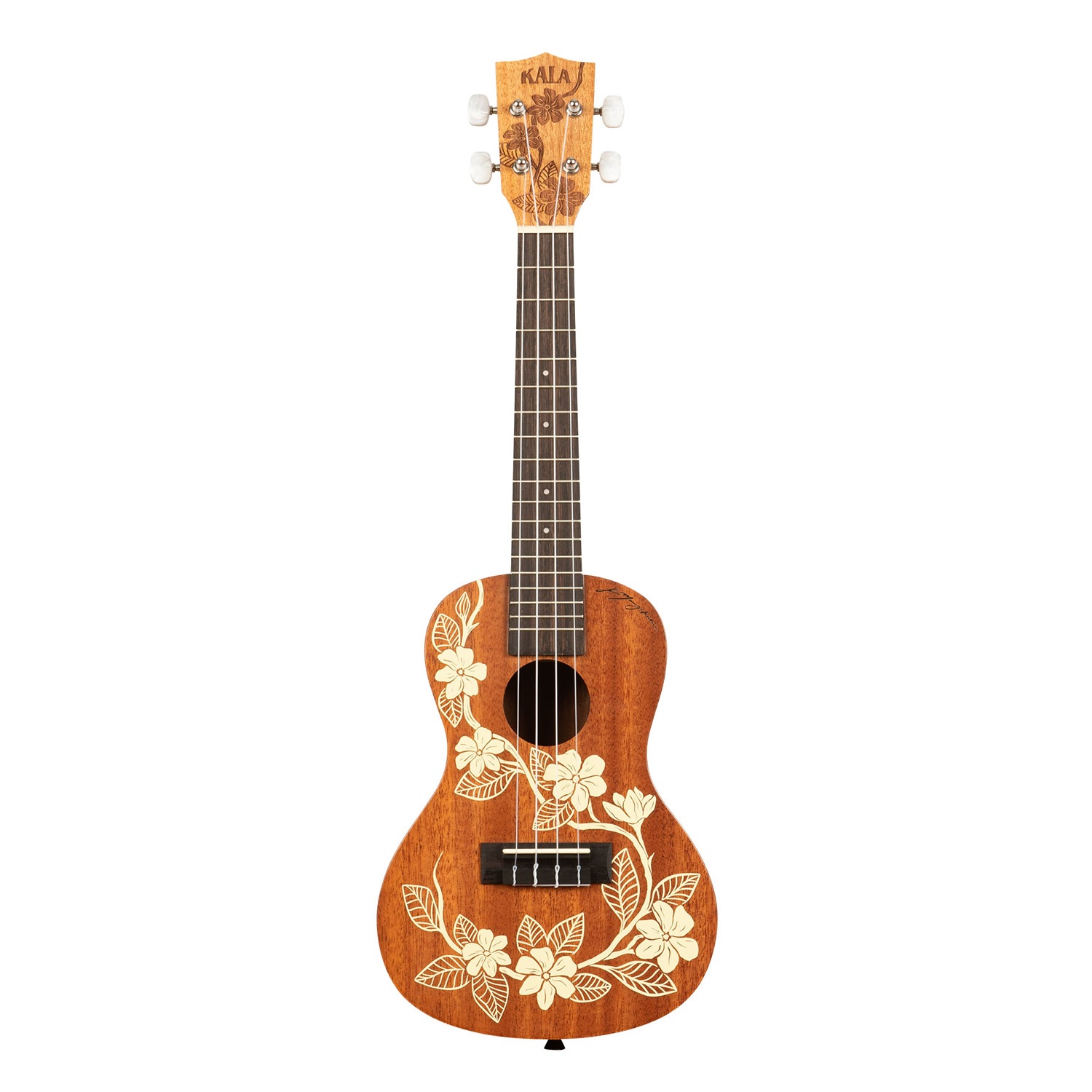 KALA コンサート ウクレレ KA-GARDENIA-C ギグバッグ付属【カラ