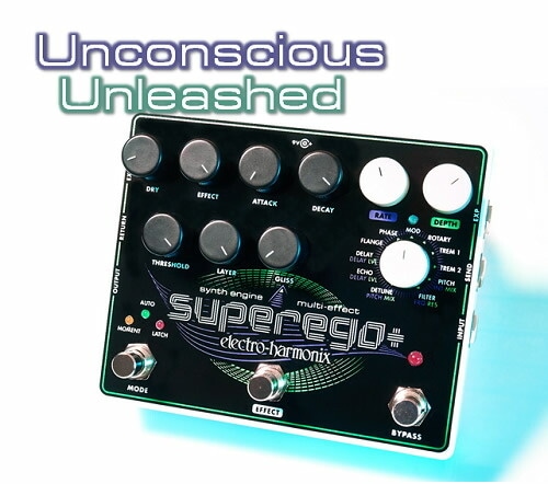 【ピック10枚セット付き！】Superego+(スーパーイーゴープラス) ギター・シンセサイザー【Electro-Harmonix/EHX/エレクトロ・ハーモニクス/エレハモ】【エフェクター】