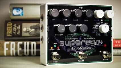 Electro-Harmonix Super Ego+ ギターエフェクター 動画あり】永遠のサスティンを自在に使いこなすギターシンセ