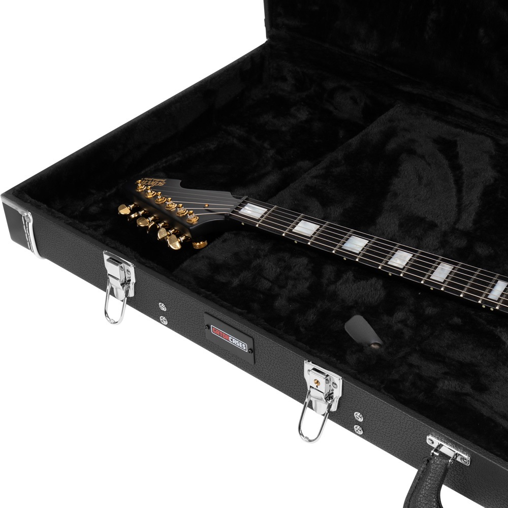 GATOR エレキギター用 ハードケース エクスプローラータイプ対応 Deluxe Wood Series GW-EXP 【 ゲーター 木製 デラックスウッドシリーズ EXPLORER GUITARS GWEXP 】 【大型荷物】