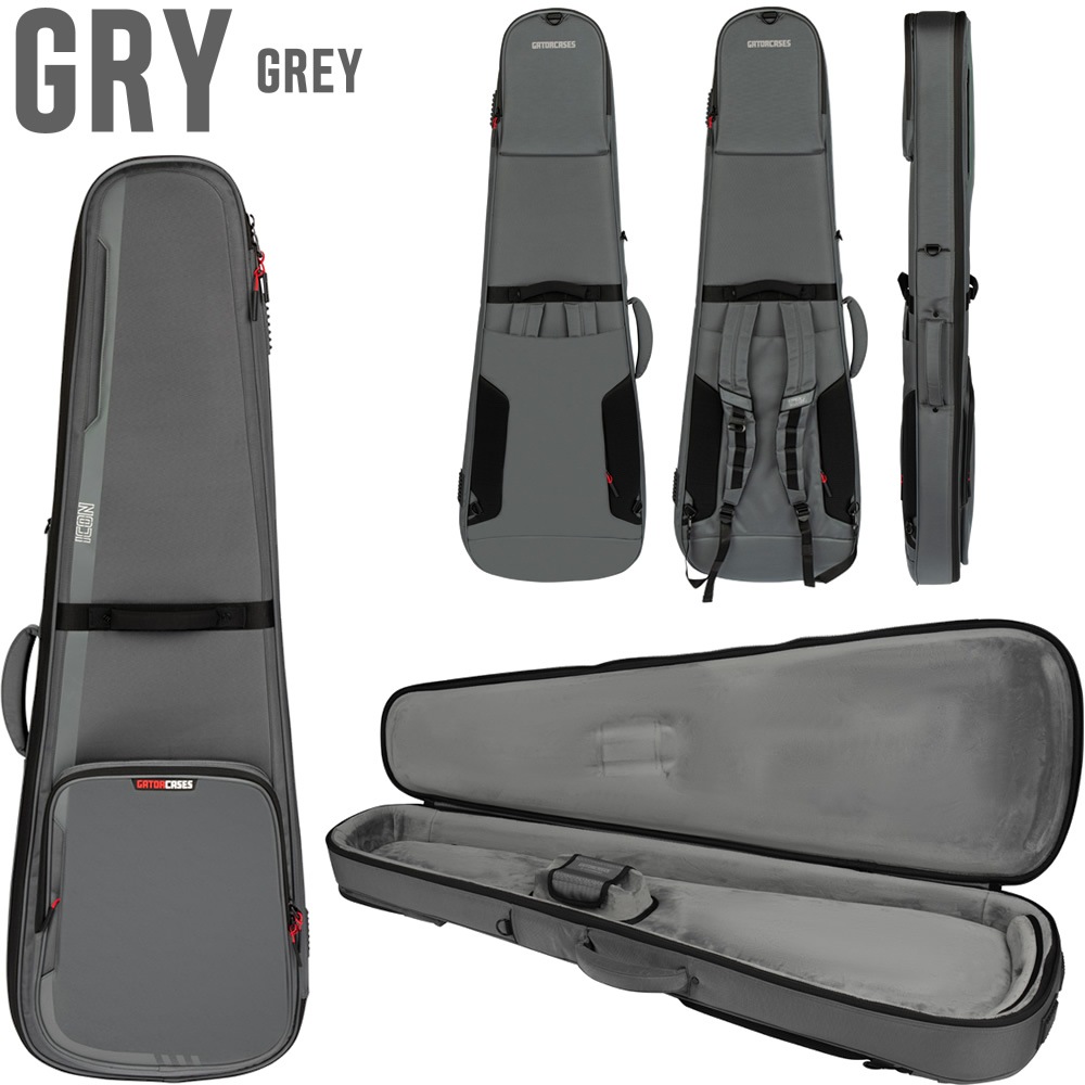 GATOR エレキベース用ギグバッグ G-ICON Series G-ICONBASS (レインカバー付属) 【 ゲーター GIGBAG ベースケース ベースバッグ 全5カラー 】【大型荷物】