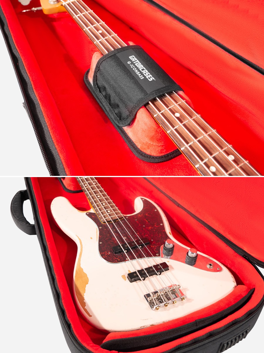 GATOR エレキベース用ギグバッグ G-ICON Series G-ICONBASS (レインカバー付属) 【 ゲーター GIGBAG ベースケース ベースバッグ 全5カラー 】【大型荷物】