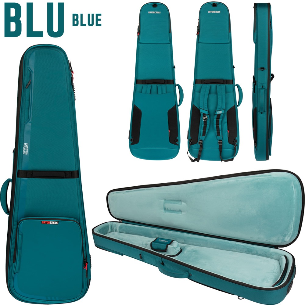 GATOR エレキベース用ギグバッグ G-ICON Series G-ICONBASS (レインカバー付属) 【 ゲーター GIGBAG ベースケース ベースバッグ 全5カラー 】【大型荷物】