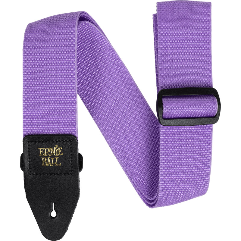 ERNIE BALL ギターストラップ PURPLE SUNSET & BLACK #5378 POLYPRO STRAP 【アーニーボール ポリプロストラップ】【ゆうパケット対応】