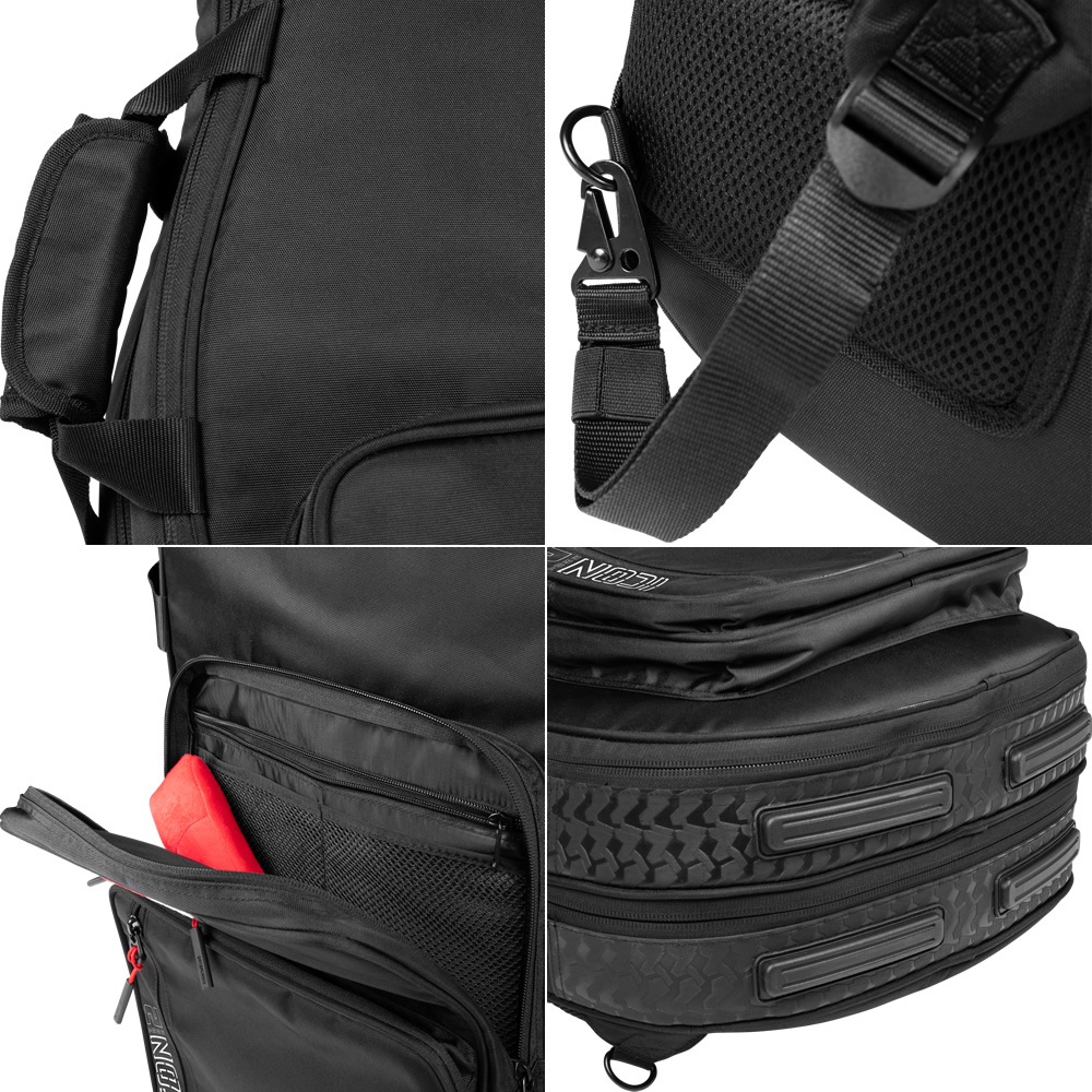 GATOR エレキベース用ギグバッグ 2本収納可能 G-ICON Take Two Series G-ICONTTBASS-BLK 【 ゲーター GIGBAG ベースケース ベースバッグ ブラック 高耐久ナイロン製 調整可能ボディブロック付属 】【大型荷物】