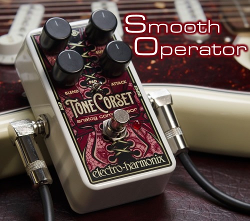 【ピック10枚セット付き！】Tone Corset(トーンコルセット) アナログコンプレッサー【Electro-Harmonix/EHX/エレクトロ・ハーモニクス/エレハモ】【エフェクター】