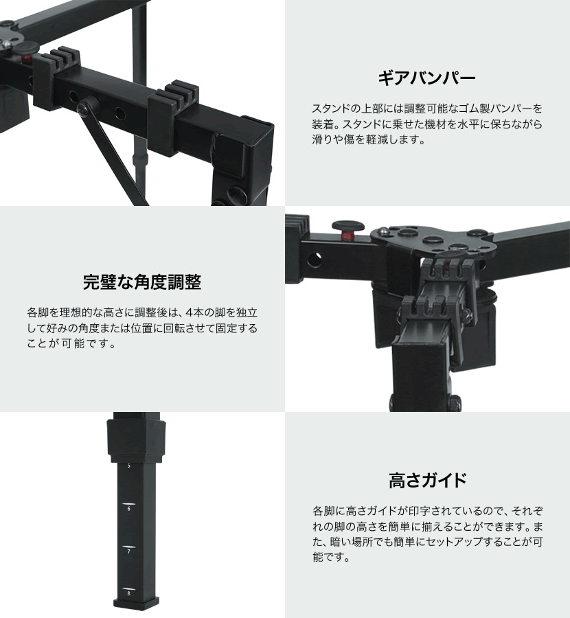 GATOR Frameworks 多用途スタンド GFW-UTL-WS250(キーボード/電子ピアノ/ミキサー/ターンテーブルなど)【ゲーターフレームワークス GFWUTLWS250】