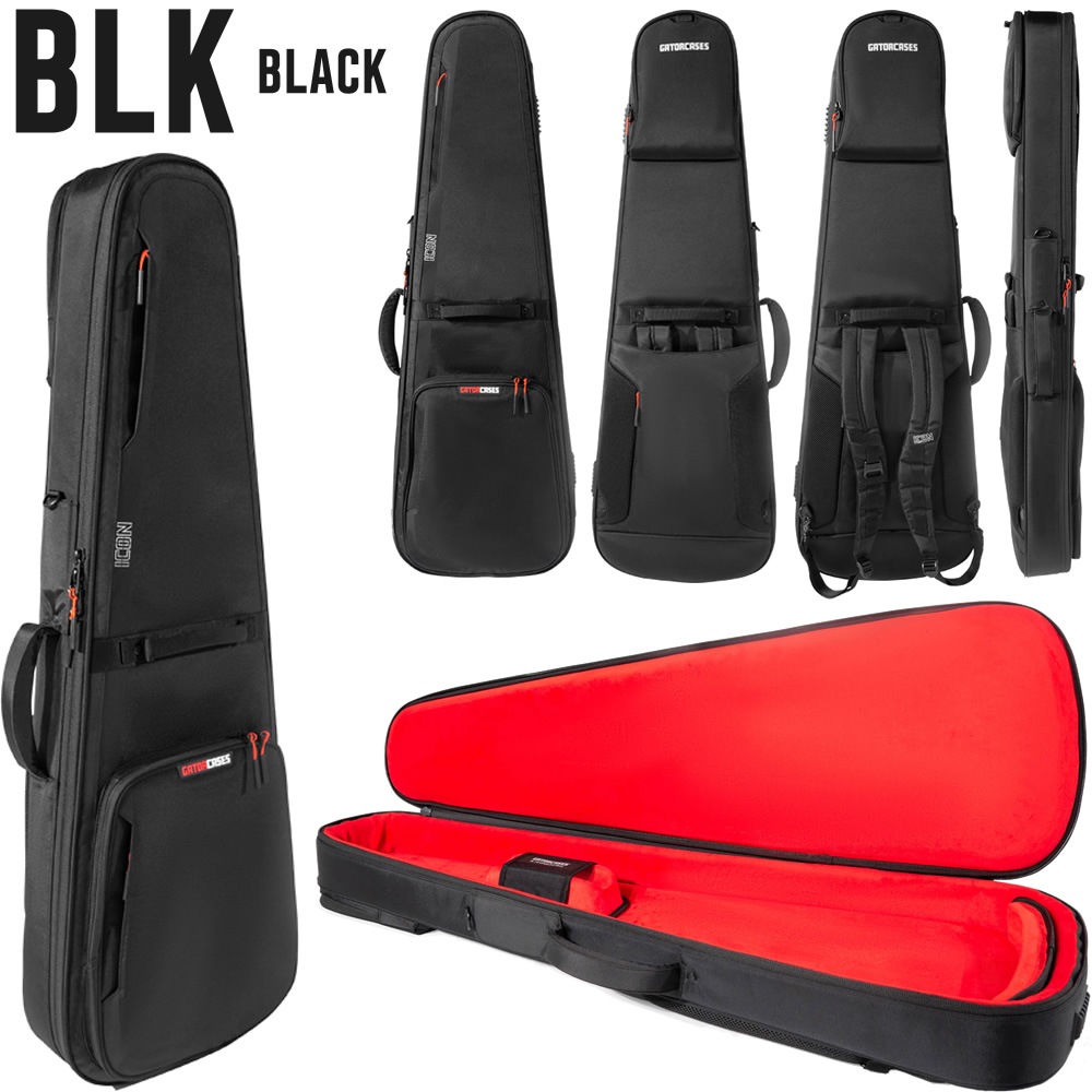 GATOR エレキギター用ギグバッグ G-ICON Series G-ICONELECTRIC (レインカバー付属) 【 ゲーター GIGBAG ギターケース ギターバッグ 全5カラー 】【大型荷物】