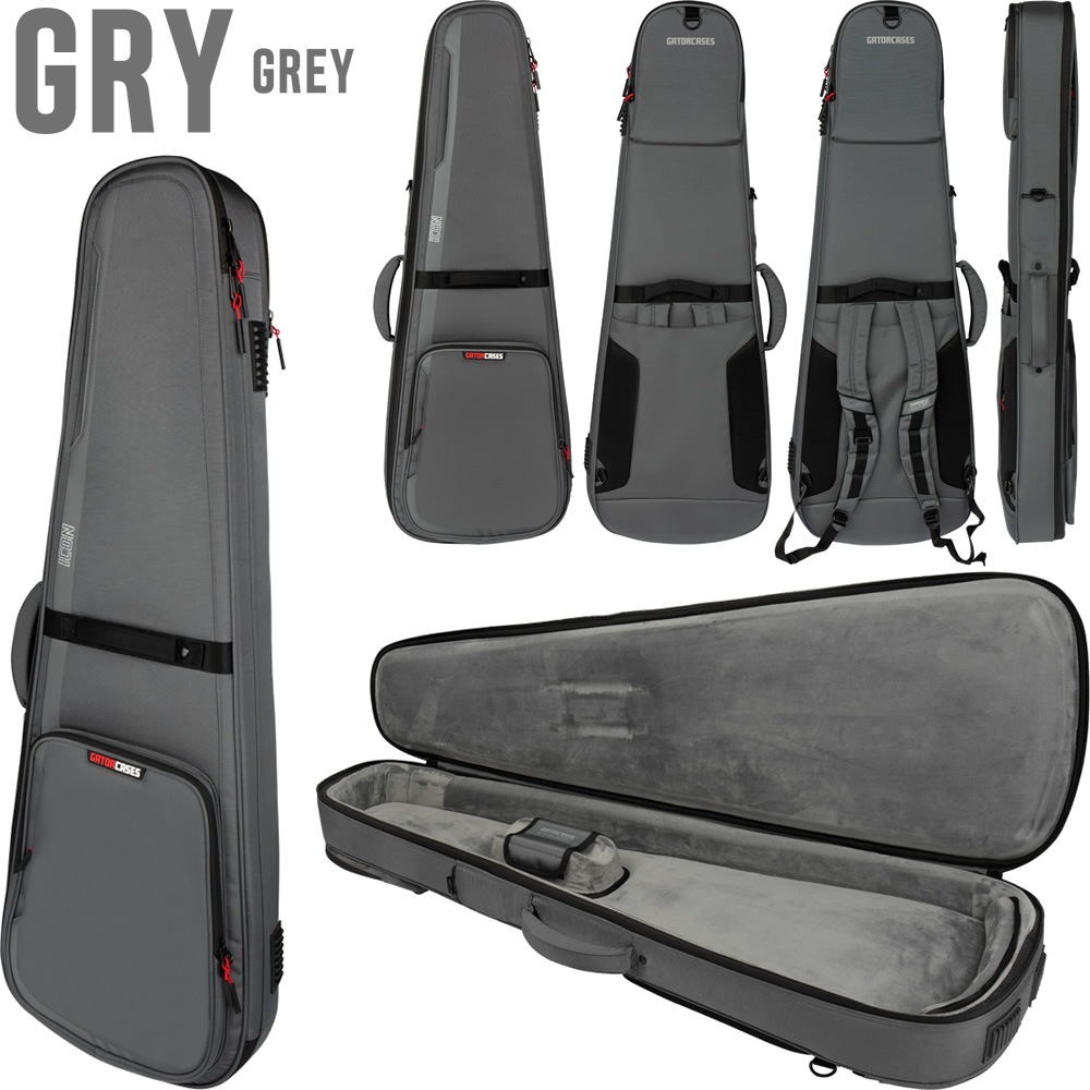 GATOR エレキギター用ギグバッグ G-ICON Series G-ICONELECTRIC (レインカバー付属) 【 ゲーター GIGBAG ギターケース ギターバッグ 全5カラー 】【大型荷物】